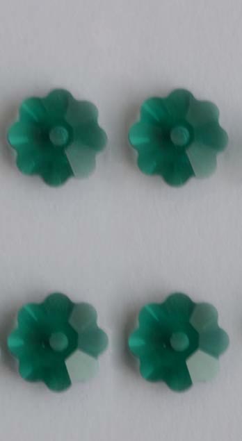 Swarovski Margarita Flower Green Emerald 6mm 8mm 10mm 12mm 14mm